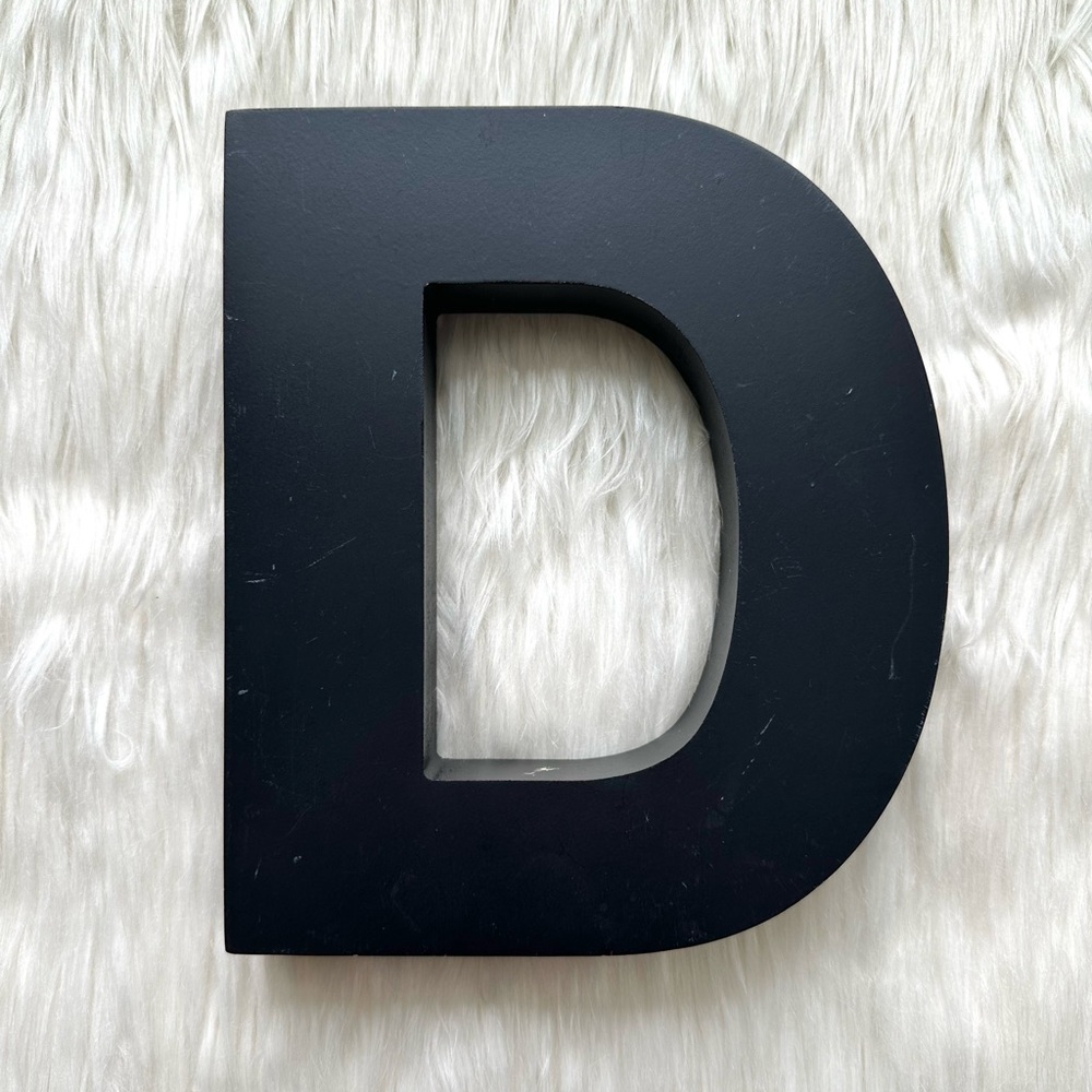 WOODEN INITIAL